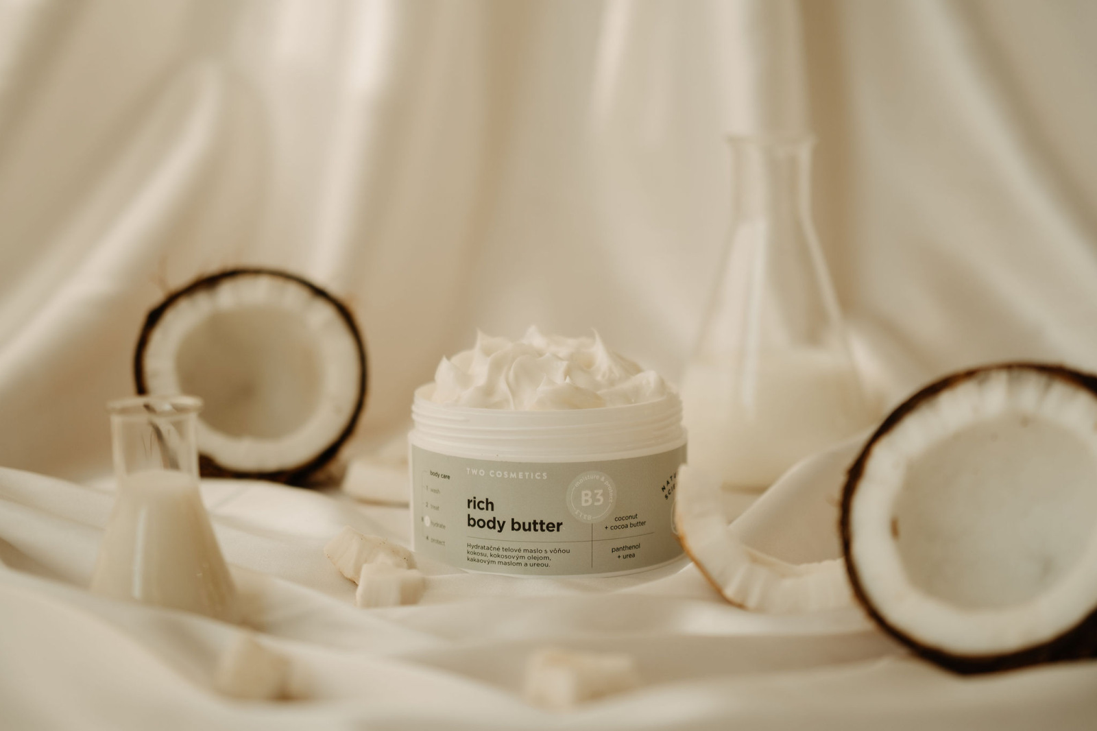 two - Telový krém RICH BODY BUTTER s ureou a panthenolom - 200ml