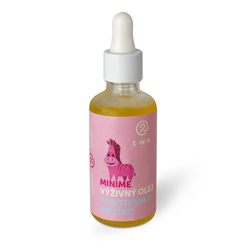 two - MINIME olej na tehotenské bruško a strie - 50ml