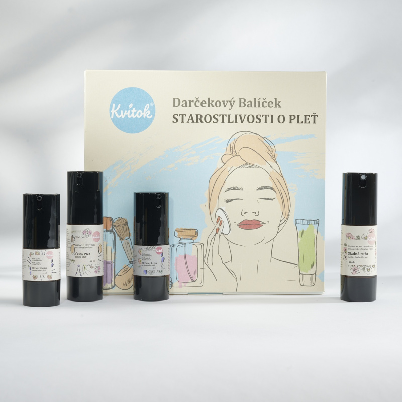 Kvitok - Anti-Aging Balíček Starostlivosti o ZRELÚ Pleť