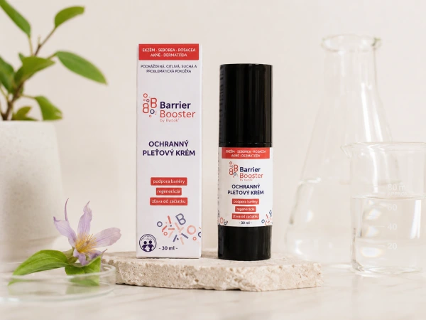 Ochranný pleťový krém na ekzém, seboreu a citlivú pleť 30 ml – Kvitok BB