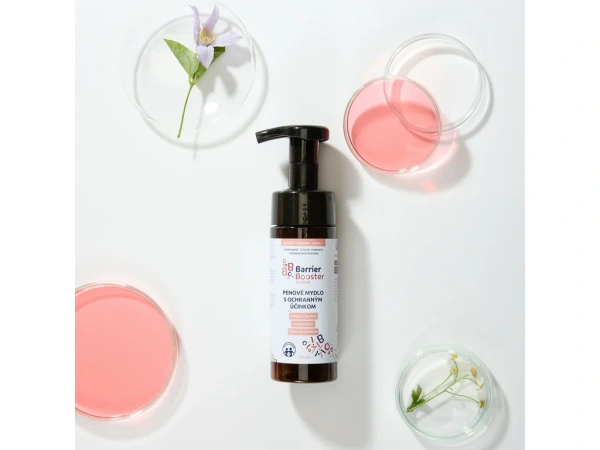 Jemné penové mydlo na citlivú a podráždenú pokožku 150 ml – Kvitok BB 1
