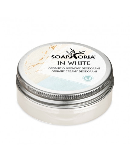 Soaphoria - IN WHITE - ORGANICKÝ KRÉMOVÝ DEODORANT - 50ml