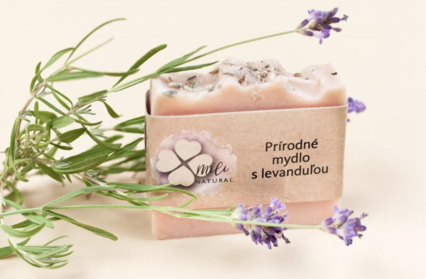 Mili Natural - PRÍRODNÉ MYDLO S LEVANDUĽOU - 85g