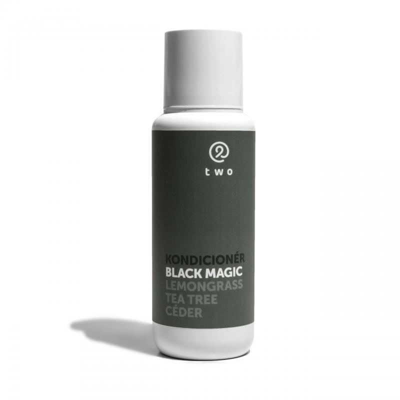 two - Vlasový kondicionér Black Magic pre povzbudenie a čistotu vlasov - 200ml