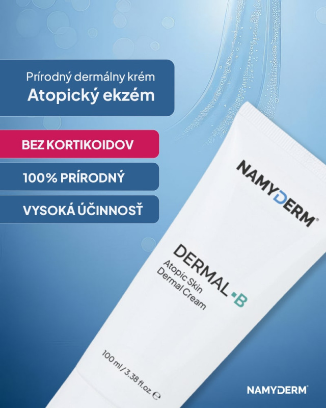 NAMYDERM - Dermal B – dermálny krém na atopický ekzém, psoriázu a suché ekzémy – 50 ml
