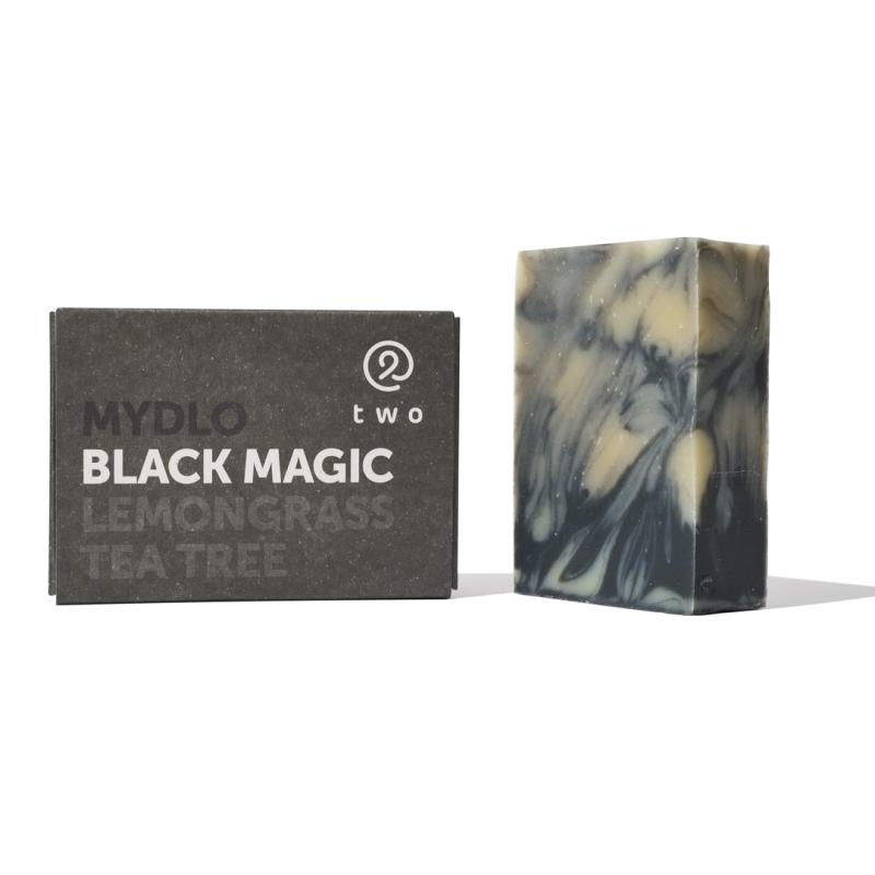 two - Tuhé mydlo Black Magic na problematickú pleť - 100g