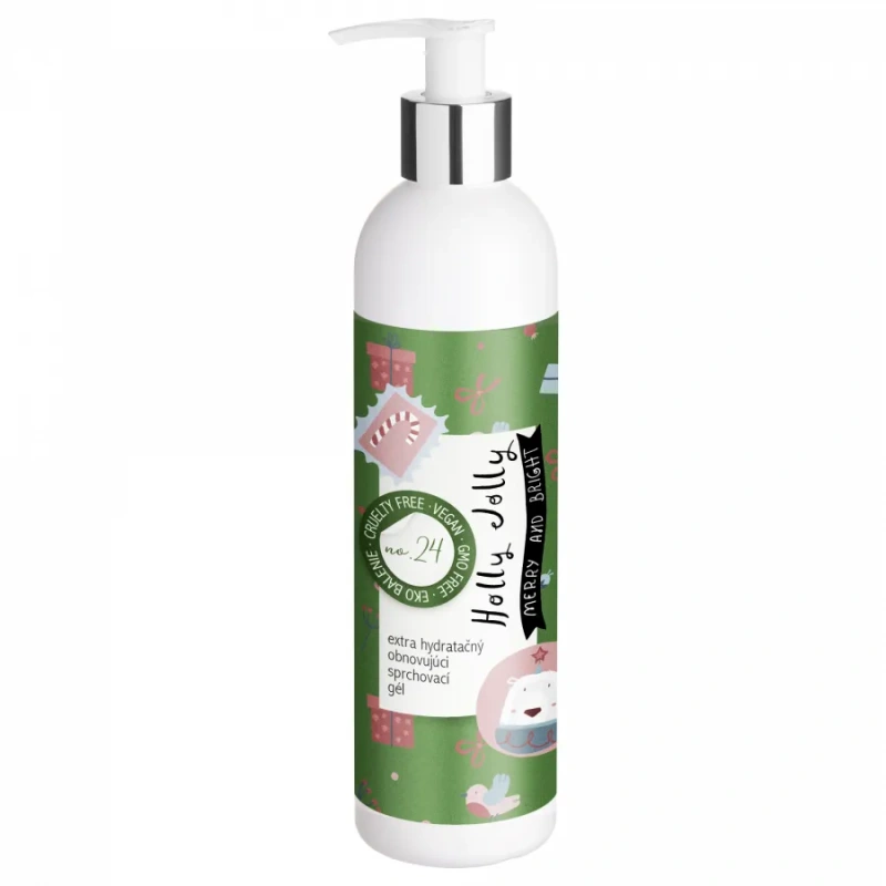 Soaphoria - HOLLY JOLLY BY SKIN PARADISE - NEODOLATEĽNÝ SVIATOČNÝ SPRCHOVACÍ GÉL - 250ml