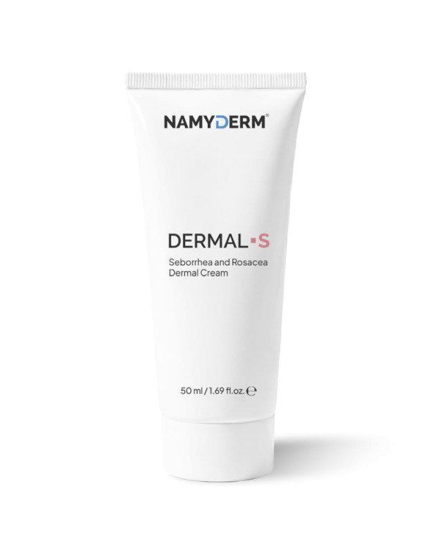 Krém na seboreu, rosaceu a kuperózu – upokojenie pleti 50 ml – NAMYDERM Dermal S