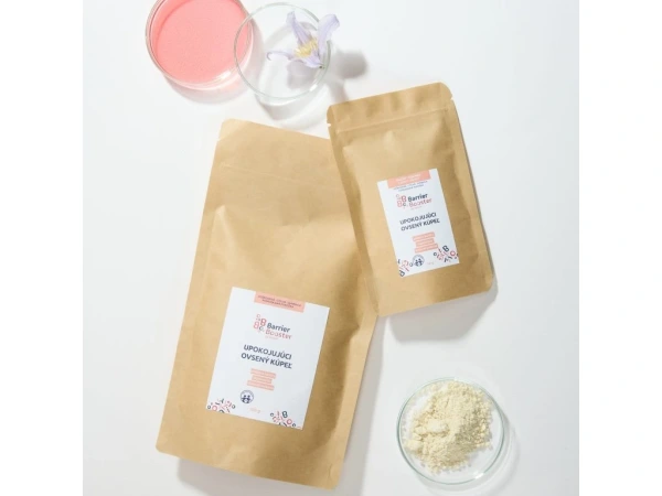 Upokojujúci ovsený kúpeľ na citlivú a podráždenú pokožku 30g – Kvitok BB
