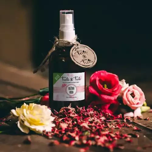 Tuli a Tuli - BIO ružová voda s rozprašovačom - 100ml