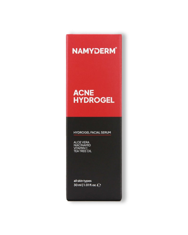 NAMYDERM - Akné Hydrogel – prírodný gél proti akné, zápalom a mastnej pleti – 30 ml 3