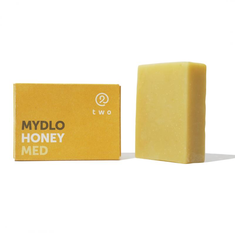 two - Tuhé mydlo Honey na zjemnenie pokožky - 100g