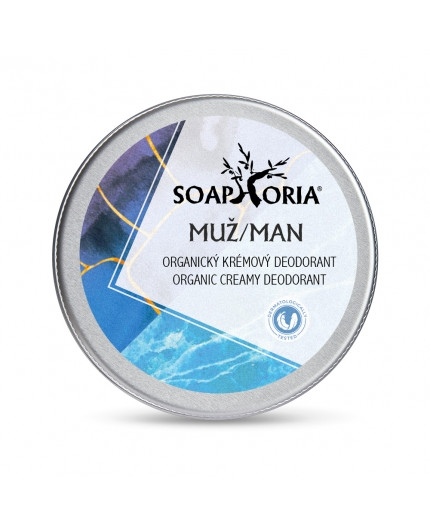 Soaphoria - MUŽ - ORGANICKÝ KRÉMOVÝ DEODORANT - 50ml