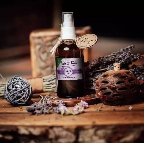 Tuli a Tuli - BIO levanduľová voda s rozprašovačom - 100ml