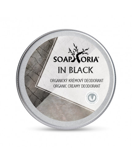 Soaphoria - IN BLACK - ORGANICKÝ KRÉMOVÝ DEODORANT - 50ml