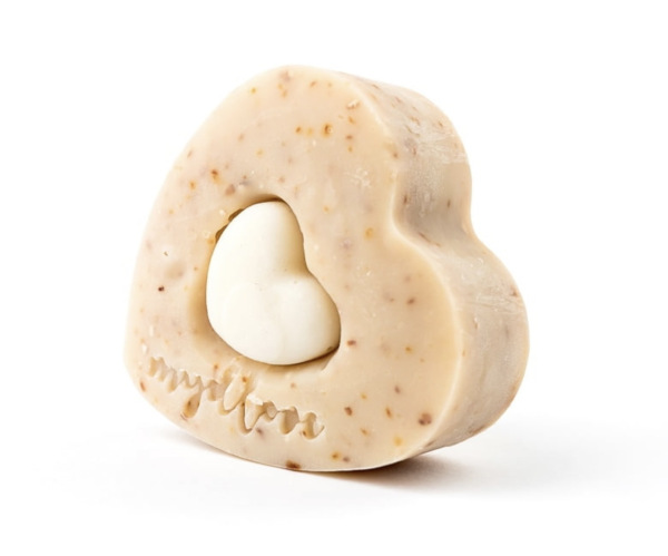 Mydlove - Mydlo s kozím mliekom škoricové – srdce - 100g