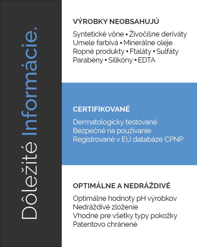 NAMYDERM - Dermal L -prírodné dermálne mlieko pre suchú, svrbiacu, podráždenú pokožku 50ml 3