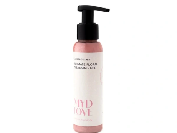 Mydlove - Jemný čistiaci gél na intímnu hygienu SAKURA SECRET