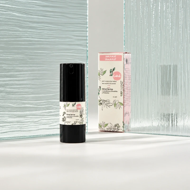 Očný krém – hydratácia očného okolia 15 ml – Kvitok