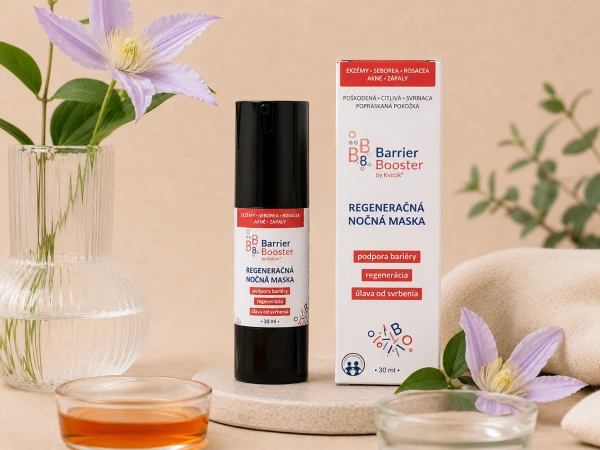 Regeneračná nočná maska na citlivú a poškodenú pleť 30 ml – Kvitok BB